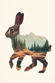 Nature in the hare by Poster Art Shop