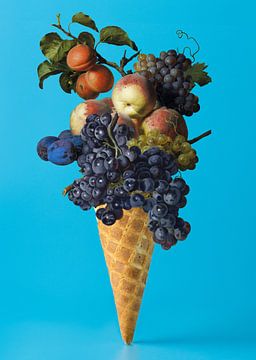 Fruit Cone by Marja van den Hurk