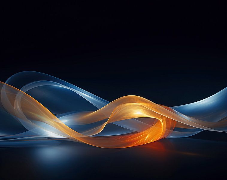 Kunst in der Nacht von fernlichtsicht