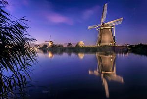 Kinderdijk Verlicht van Machiel Koolhaas