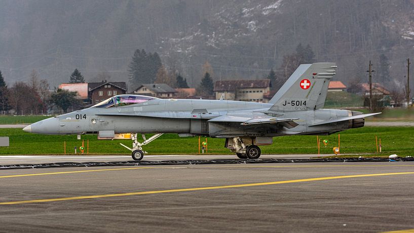 Swiss McDonnell Douglas F/A-18C Hornet. by Jaap van den Berg