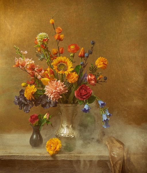 Klassiek bloem stilleven van Lisette Sloet