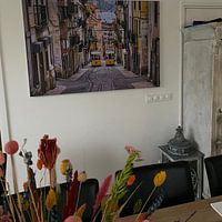 Kundenfoto: Straßen von Lissabon von Michael Abid, als art frame