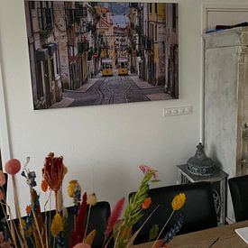 Customer photo: Streets of Lisbon by Michael Abid, on artframe