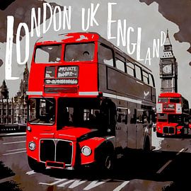 City-Art LONDON Westminster von Melanie Viola