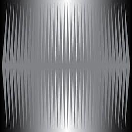 Sleek Geometric Reflection by Marcio Pontes