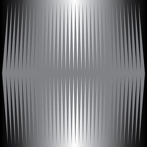 Sleek Geometric Reflection