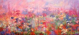 Flowers Monet Style | Painting Flowers by Wonderful Art