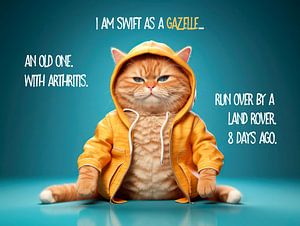 FUNNY CAT Doing Sports