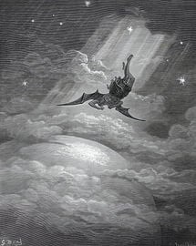 Falling Through Storm Clouds by Vickie Cramer