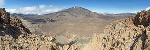 Panorama de l'Alto de Guajara au Pico del Teide