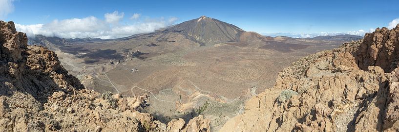 Panorama de l'Alto de Guajara au Pico del Teide par Walter G. Allgöwer