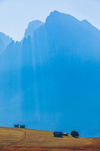 Sunrise in Alpe di Siusi