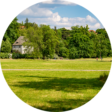 Goethes tuinhuis in het park aan de Ilm, Weimar