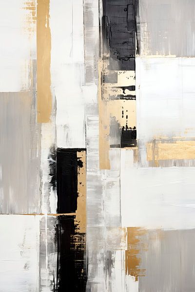 ART ABSTRACTUEL Géométrie du silence par Melanie Viola