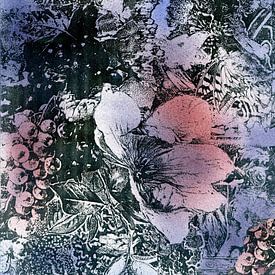 Blüte und Trauben Romantik von Claudia Gründler