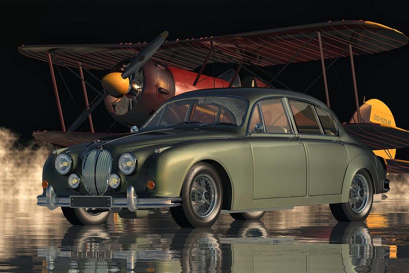 Jaguar MK2 - De Britse gezinsauto in de jaren zestig van Jan Keteleer