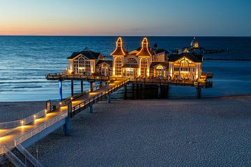 Seebrucke Rügen von Menno Schaefer