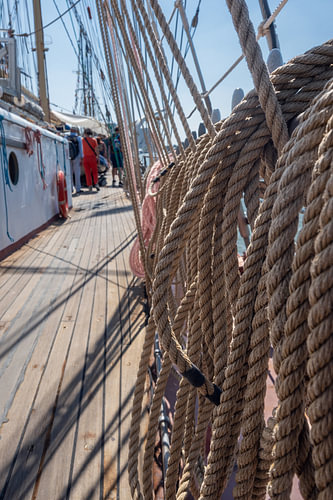 Nautisch touwwerk Tall Ship Antwerpen