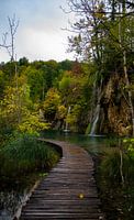 Doorkijk in Nationaal Park Plitvicemeren