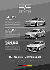 Audi B9-serie van Kaminarirace