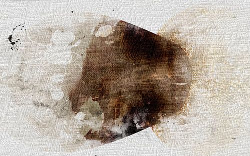 Modern Scandinavian Nature Abstraction by Mad Dog Art