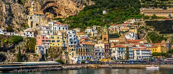 Buntes Amalfi, Italien