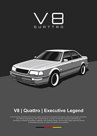 Audi V8 Quattro van Kaminarirace