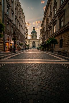 Sint-Stefanusbasiliek, -kerk of -kathedraal in Boedapest van Fotos by Jan Wehnert