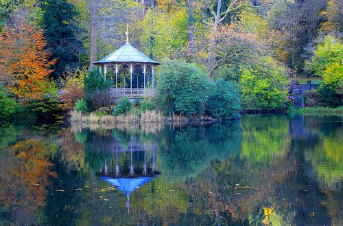 Waldsee Freiburg in de herfst