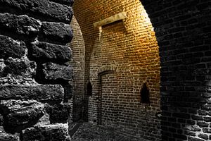 Medieval tower corridor in Amersfoort