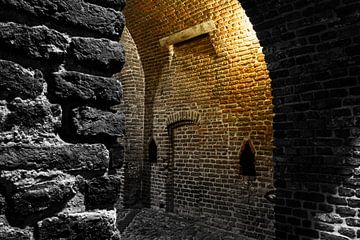 Medieval tower corridor in Amersfoort by Jeroen Berendse