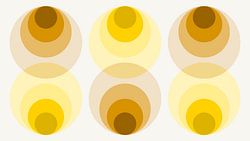 Abstracte retro zonsondergang