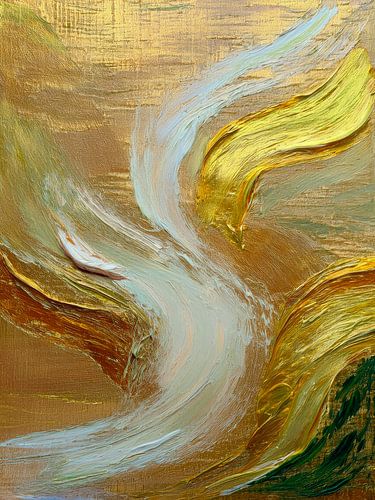 Abstrakte Kunst- Serie: Öl auf Leinen - 8