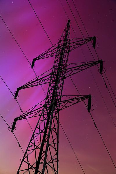 Nordlichter in Belgien von Retrotimes