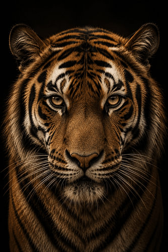 Porträt eines Tigers