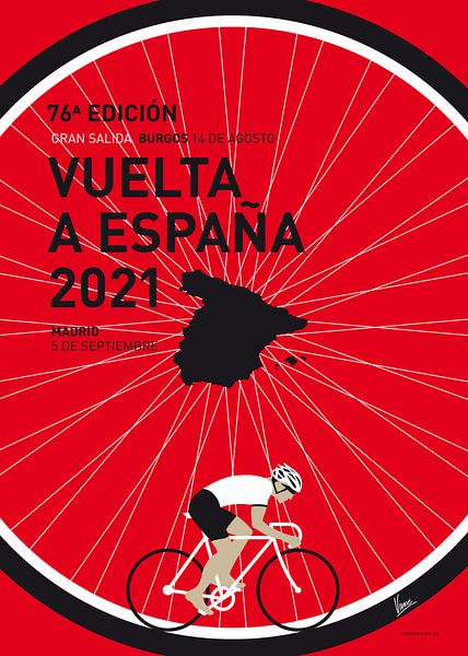 VUELTA A ESPANA 2021 by Chungkong Art