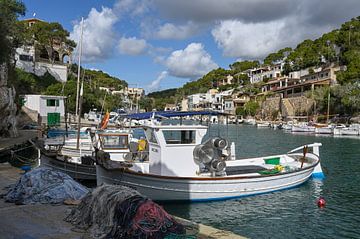 Fishing boats in the harbour of Cala Figuera - Beautiful Mallorca by Rolf Schnepp