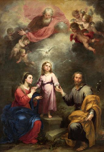 Bolome Esteban Murillo,De Hemelse en Eerlijke Triniteiten