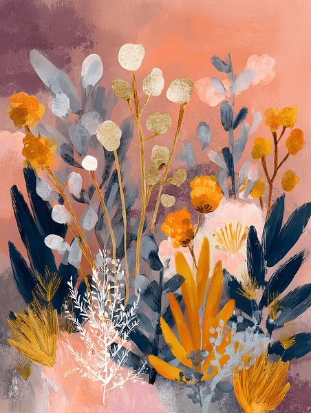 Dreamy Autumn Bouquet by Gypsy Galleria