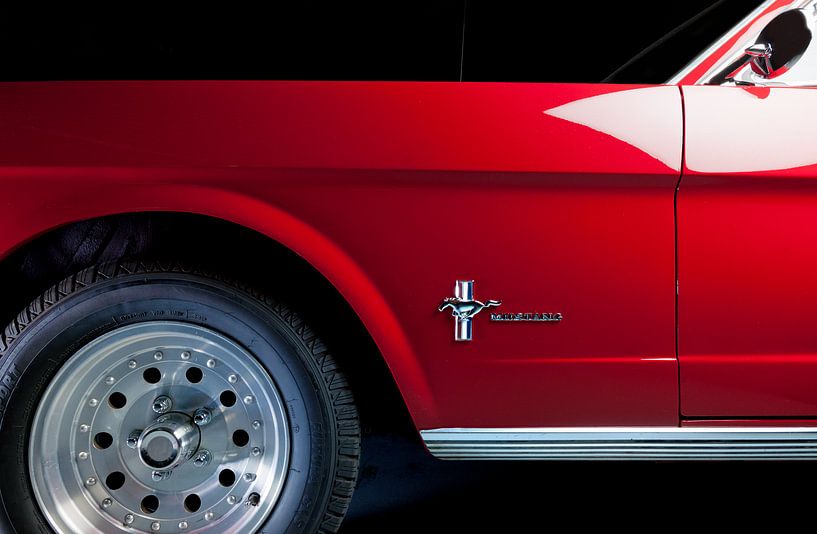 Side view of 1964 Ford mustang by Ruurd Dankloff