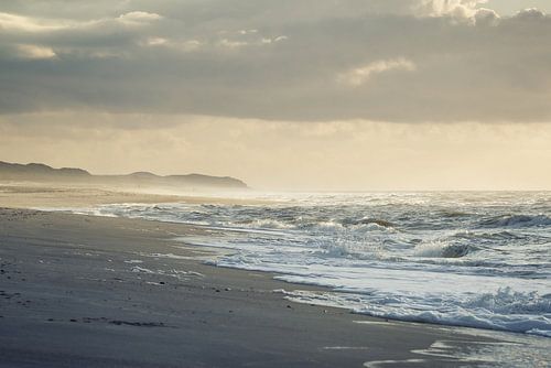 Côte de la mer du Nord de Sylt