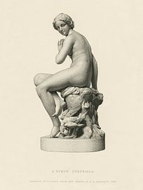 Une nymphe surprise (1886) d'Edgar George Papworth sur Timeless Artworks