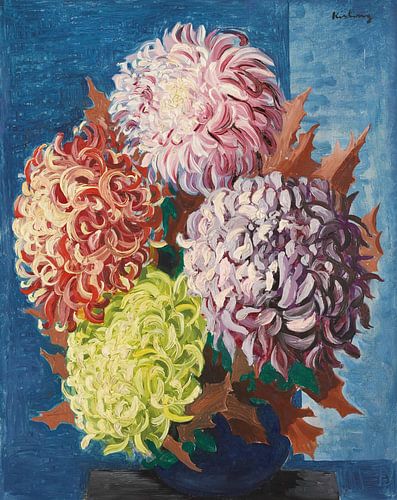 Moïse Kisling - Chrysanten