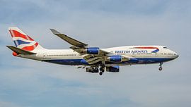 British Airways Boeing 747-400 passagiersvliegtuig.