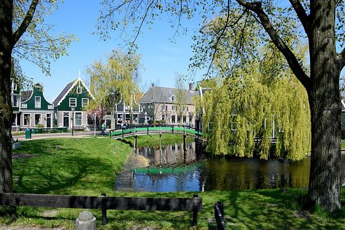 Aangekomen op de Zaanse Schans