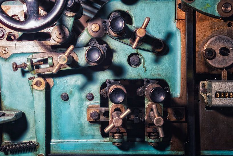 Machine dans une imprimerie par Paul Zoetemeijer Fotografie