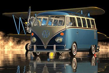 Volkswagen Kombi Deluxe - de iconische auto voor de reiziger van Jan Keteleer