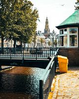 Hoge der A gefotografeerd voor de brug