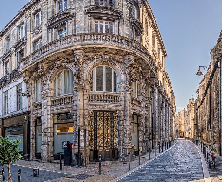  Façades de la rue Teulère - Rue Saint James, Bordeaux par André Scherpenberg